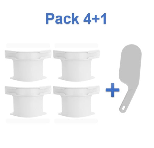 Pack 4 coins lit avec spatule